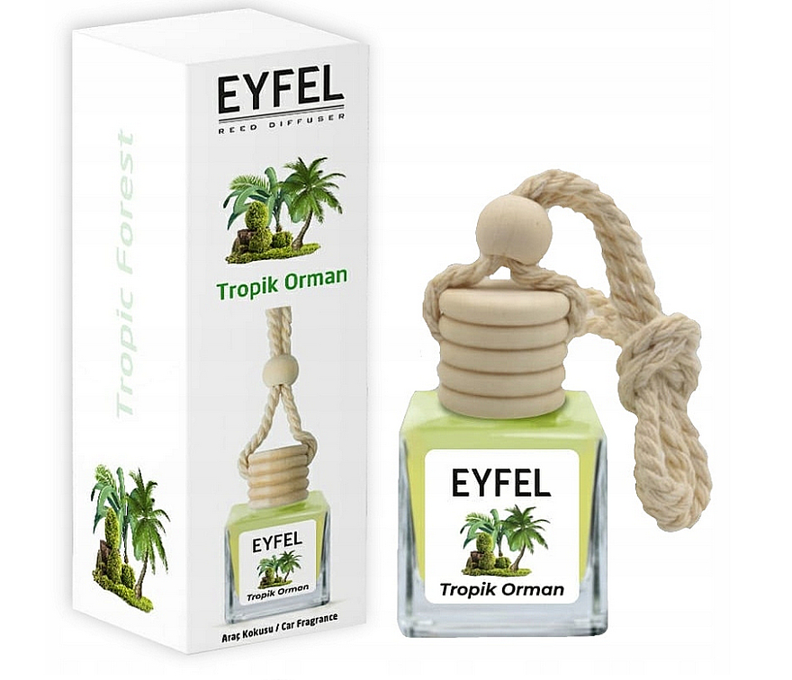 Auto-Lufterfrischer Tropischer Wald - Eyfel Perfume Tropical Forest Car Fragrance — Bild N1
