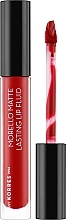 Langanhaltendes und mattierendes Lippenfluid - Korres Morello Matte Lasting Lip Fluid — Bild N1