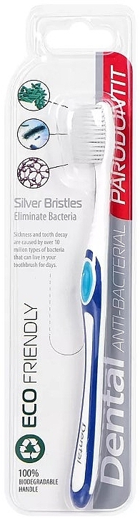 Zahnbürste blau - Dental Parodontit Anti-bacterial Toothbrush — Bild N1