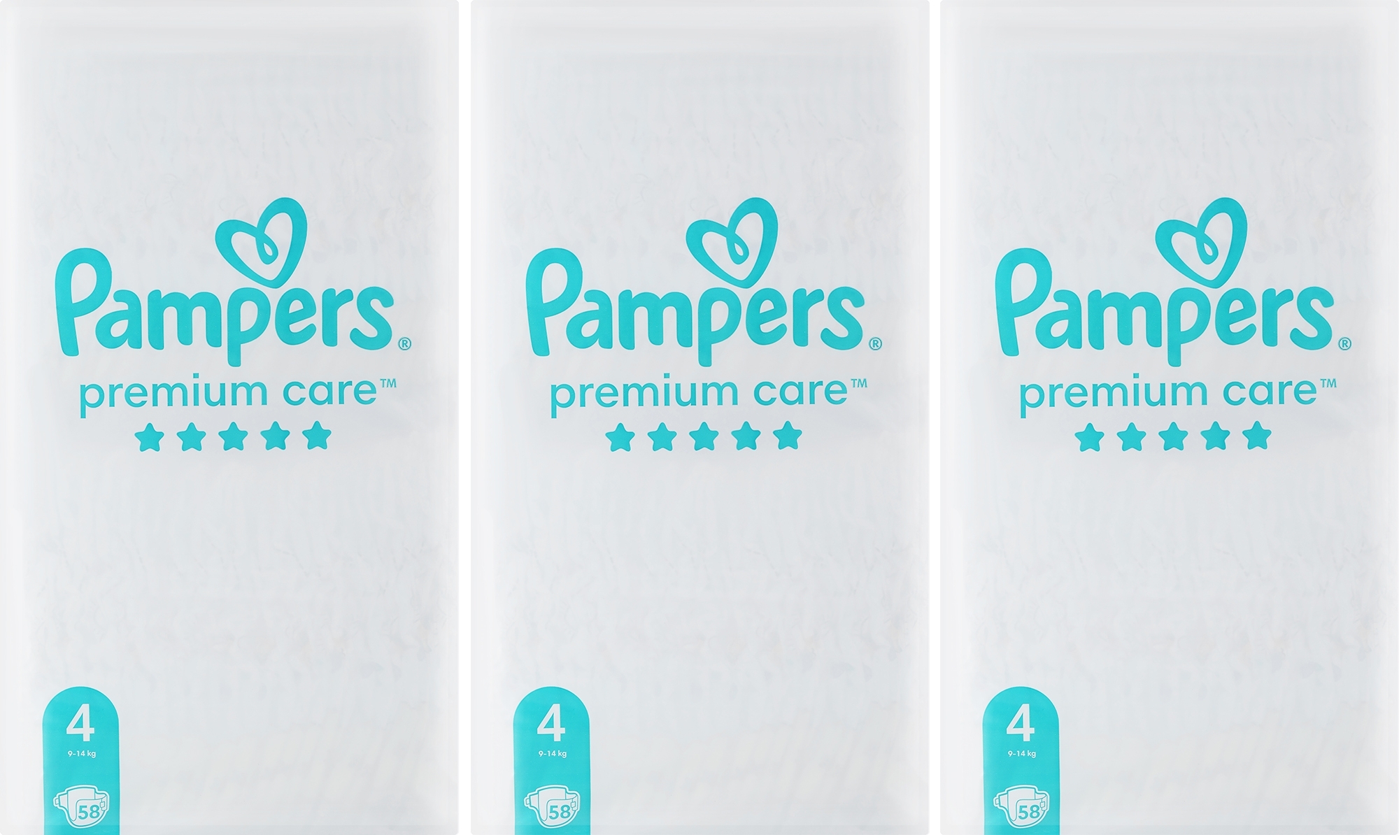 Windeln Premium Care 4 (9-14 kg), 174 St. - Pampers — Bild 174 szt