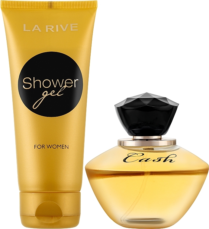 La Rive Cash Woman - Duftset (Eau de Parfum 90ml + Duschgel 100ml) — Bild N2