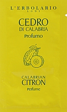 L'Erbolario Calabrian Citron - Parfum (Probe)  — Bild N1