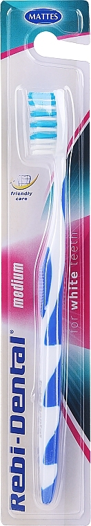 Mattes Rebi-Dental Medium Tothbrush - Zahnbürste Rebi-Dental M57 mittel blau — Bild N1