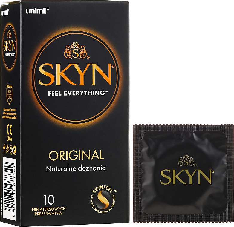 Kondome Skyn Feel Everything Original 10 St. - Unimil Skyn Feel Everything Original — Bild N1