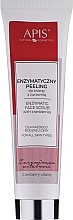 Düfte, Parfümerie und Kosmetik Enzym-Peeling für das Gesicht mit Preiselbeeren - APIS Professional Face Enzyme Peeling With Cranberry