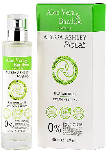 Alyssa Ashley Biolab Aloe Vera & Bamboo - Eau de Cologne — Bild N1