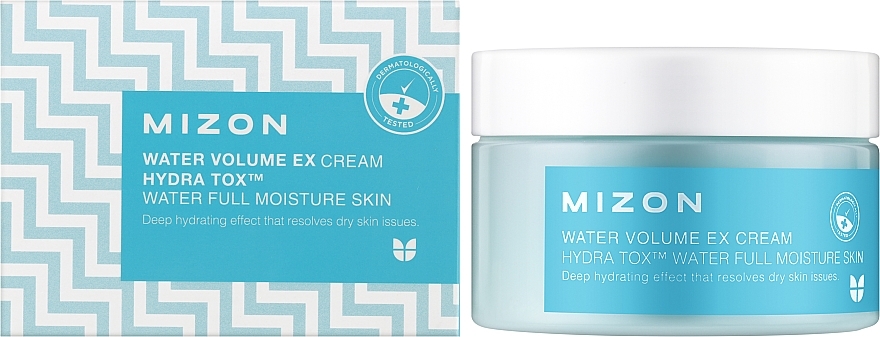 Feuchtigkeitsspendende Gelcreme für das Gesicht mit Moringa-Extrakt und Schneealgen - Mizon Water Volume EX Cream — Bild N2