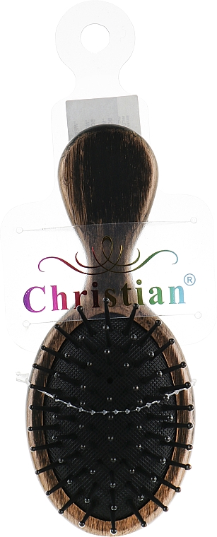 Haarbürste Mini CR-4262 schwarz-gold - Christian — Bild N1