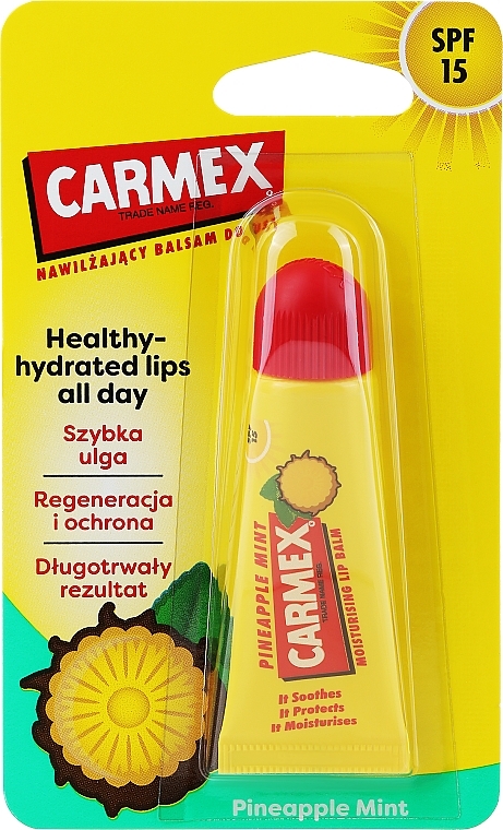 Lippenbalsam mit Ananas- und Pfefferminzgeschmack SPF 15 - Carmex Lip Balm — Bild N4