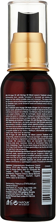 Regenerierendes Haaröl - CHI Argan Oil Plus Moringa Oil — Foto N2