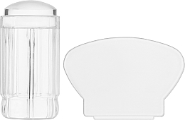 Düfte, Parfümerie und Kosmetik Silikonstempel transparent Durchmesser 28 mm - Vizavi Professional