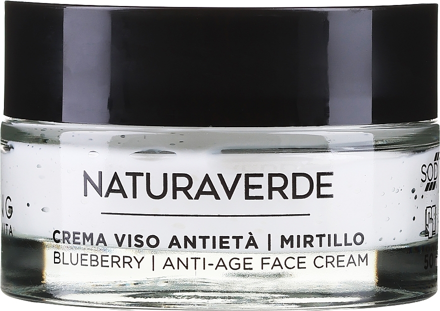 Anti-Aging-Gesichtscreme - Naturaverde Bluberry Anti-Age Face Cream — Bild N2