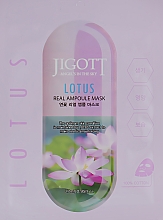 Düfte, Parfümerie und Kosmetik Gesichtsampulle Lotus - Jigott Lotus Real Ampoule Mask