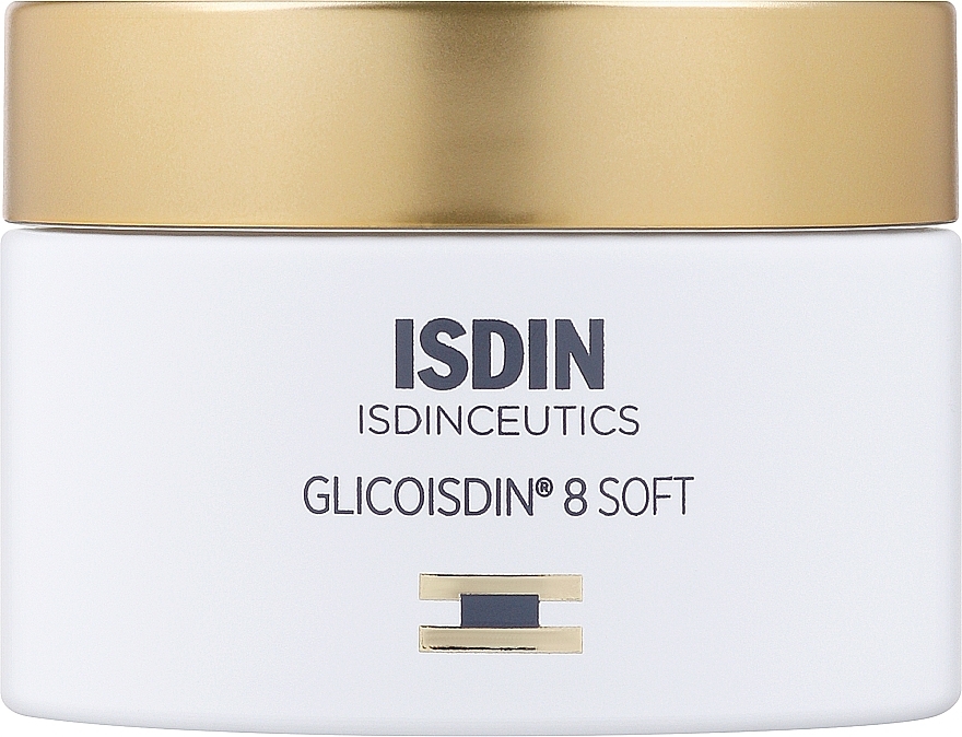 Gesichtscreme mit Peeling-Effekt 8% - Isdin Isdinceutics Glicoisdin 8 Soft Peeling Effect Face Cream — Bild N1