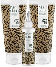 Haarpflegeset - Australian Bodycare Dry, Itchy And Irritated Scalp (Shampoo 200ml + Conditioner 200ml + Haarbehandlung 150ml) — Bild N1