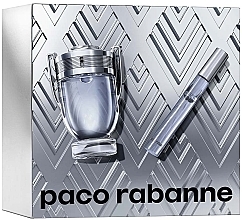 Düfte, Parfümerie und Kosmetik Paco Rabanne Invictus - Duftset (Eau de Toilette 50ml + Eau de Toilette 10ml)