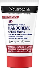 Düfte, Parfümerie und Kosmetik Konzentrierte, parfümfreie Handcreme Norwegische Formel - Neutrogena Norwegian Formula Concentrated Hand Cream 