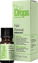 Regenerierender Komplex für geschädigtes Haar - Pharma Group Laboratories The Drops Hair Revival Booster Shot  — Bild N3