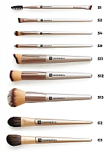 Make-up-Pinselset in Box - Pola Cosmetics Silver & Golden Line — Bild N4