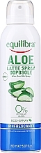 Düfte, Parfümerie und Kosmetik Erfrischendes After Sun Körpermilch-Spray mit 40% Aloe Vera - Equilibra Sun Aloe After Sun Milk Refreshing Spray