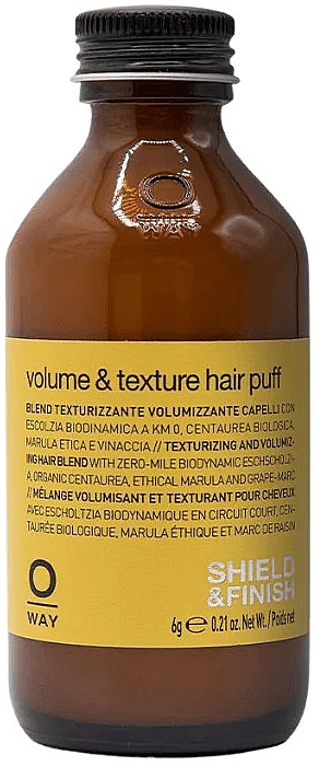 Volumengebendes Puder - Oway Volume & Texture Hair Puff — Bild N1