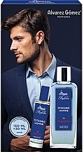 Düfte, Parfümerie und Kosmetik Alvarez Gomez Agua de Perfume Titanio - Duftset (Eau de Parfum 150ml + Eau de Parfum 30ml) 