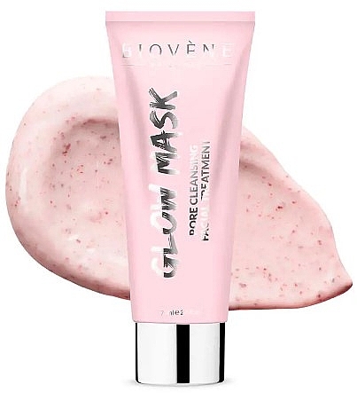 Gesichtsmaske mit rosa Tonerde - Biovene Glow Mask Pore Cleansing Facial Treatment — Bild N2