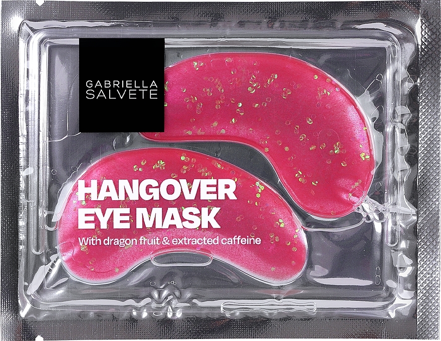 Augenmaske mit Koffein und Drachenfruchtextrakt - Gabriella Salvete Hangover Eye Mask by Veronica Biasiol  — Bild N1