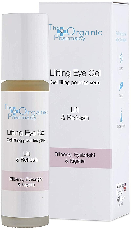Lifting-Gel für die Haut um die Augen - The Organic Pharmacy Lifting Eye Gel — Bild N1