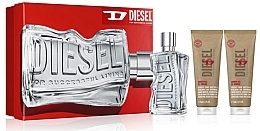 Düfte, Parfümerie und Kosmetik Duftset (Eau de Toilette /100 ml + Duschgel /75 ml + Duschgel /75 ml) - Diesel D By Diesel 