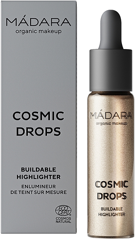 Flüssiger Highlighter - Madara Cosmetics Cosmic Drops Buildable Highlighter — Bild N1