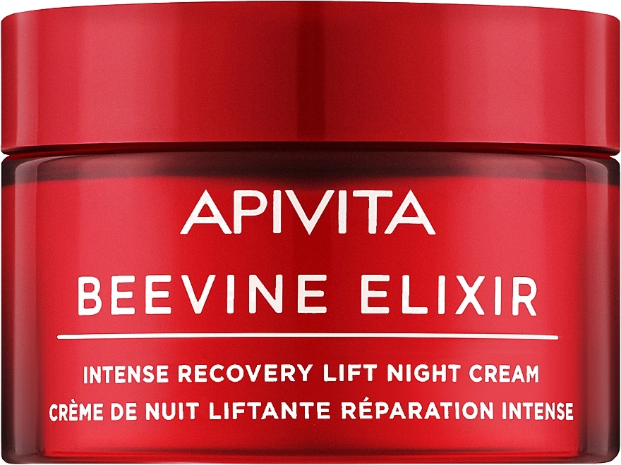 Straffende Nachtcreme mit regenerierender Wirkung - Apivita Beevine Elixir Intense Recovery Lift Night Cream — Bild N1