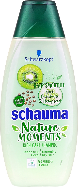 Haar-Smoothie Pflegeshampoo mit Gurken- und Kiwi-Extrakt - Schauma Hair Smoothie Shampoo
