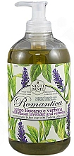 Flüssigseife Toskanischer Lavendel und Eisenkraut - Nesti Dante Romantica Tuscan Wisteria & Lilac Liquid Soap — Bild N1