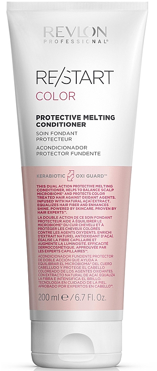 Conditioner für coloriertes Haar mit natürlichem Açaí-Extrakt - Revlon Professional Restart Color Protective Melting Conditioner — Bild N1