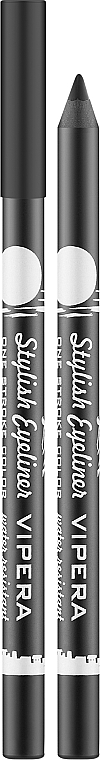 Wasserfester Eyeliner - Vipera Stylish One Stroke Color Waterresistant Eyeliner — Bild N1