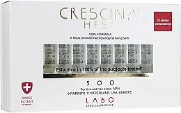 Düfte, Parfümerie und Kosmetik Ampullen gegen Haarausfall für Männer - Labo Crescina Re-Growth Anti-Hair Loss Complete Treatment 500 Man