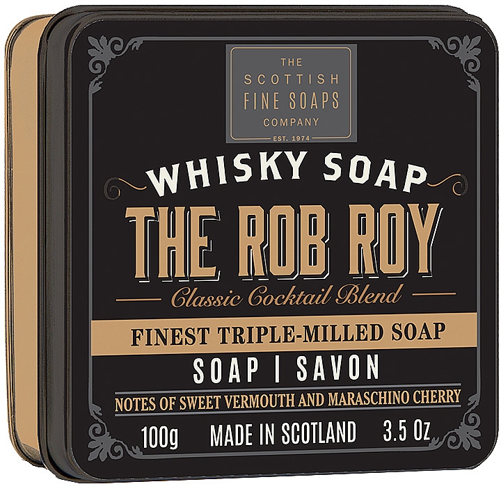 Seife The Rob Roy - Scottish Fine Soaps The Rob Roy Sports Soap In A Tin — Bild N1