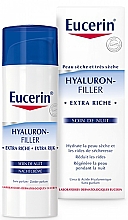Nachtcreme für sehr trockene Haut - Eucerin Hyaluron-Filler Extra Riche Night Cream — Bild N2