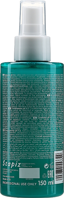 Stärkende und feuchtigkeitsspendende Haarspülung - Stapiz Botanic Harmony pH 4.5 Conditioner — Bild N2