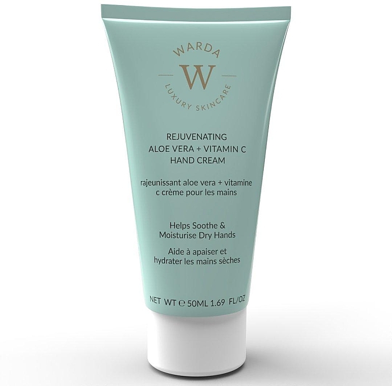 Handcreme - Warda Rejuvenating Aloe Vera + Vit C Hand Cream — Bild N1