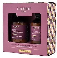 Düfte, Parfümerie und Kosmetik Set - Theorie Sage Marula & Argan Oil Soothing Travel Set (shm/90ml + cond/90ml)