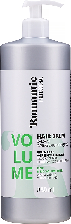 Feuchtigkeitsspendender Conditioner für dünnes Haar - Romantic Professional Volume Hair Balm — Foto N1