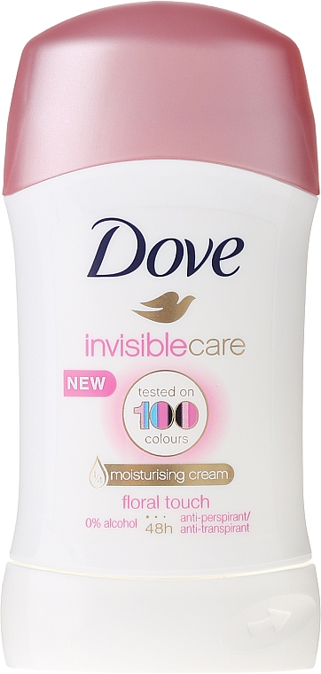 Deostick Antitranspirant - Dove Invisible Care Floral Touch Deodorant Stick