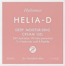 Tief feuchtigkeitsspendendes Creme-Gel für empfindliche Haut - Helia-D Hydramax Deep Moisturizing Cream Gel For Sensitive Skin — Bild N4