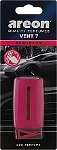 Düfte, Parfümerie und Kosmetik Auto-Parfüm Kaugummi - Areon Vent 7 Bubble Gum 