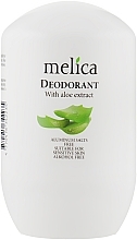 Düfte, Parfümerie und Kosmetik Deo Roll-on mit Aloeextrakt - Melica Organic With Aloe Extract Deodorant