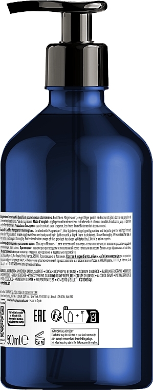 Haarshampoo - L'Oreal Professionnel Serioxyl Advanced Densifying Professional Shampoo — Bild N2