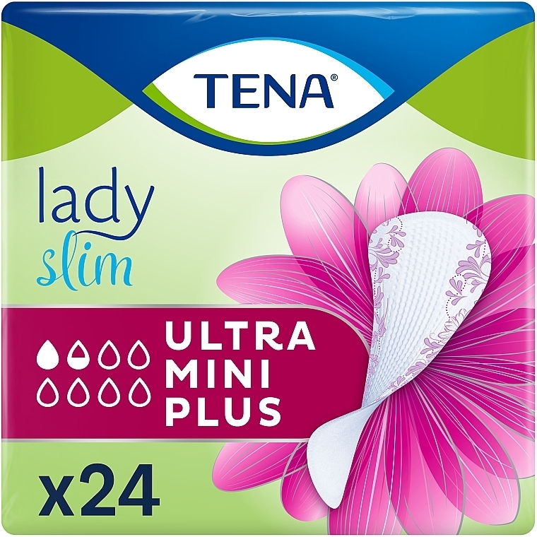 Urologische Pads 24 St. - TENA Lady Slim Ultra Mini Plus — Bild N1