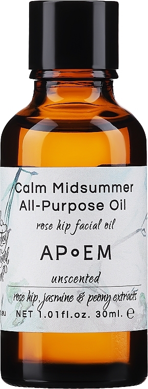 Beruhigendes Hagebuttenöl - APoEM Calm Rosehip Oil  — Bild N1